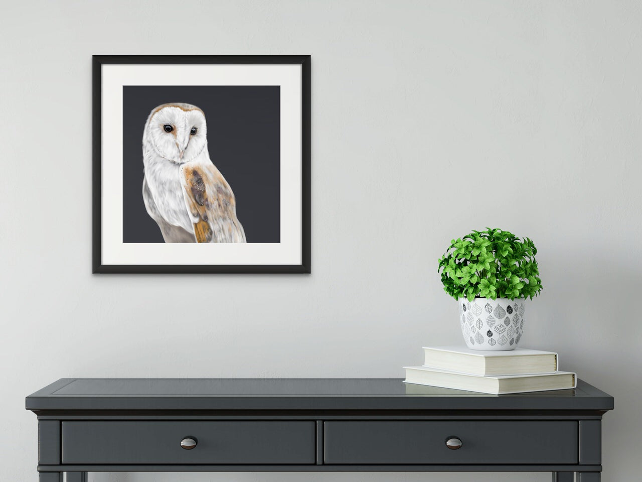 Barn Owl - Downloadable Art - sarahbrabbin