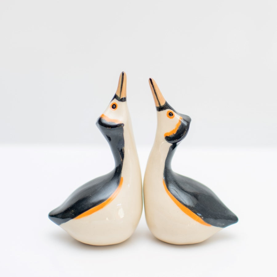 Ceramic Grebe Lovers Gift Set - sarahbrabbin