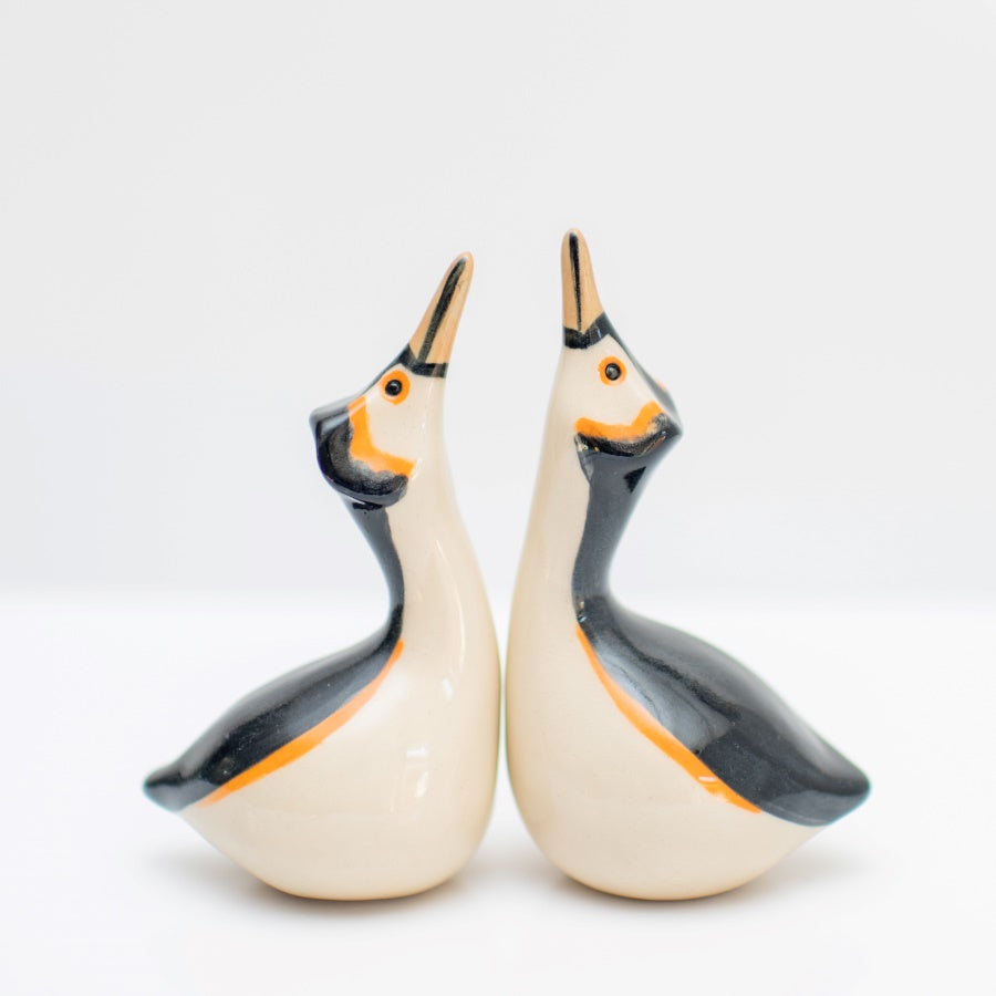 Ceramic Grebe Lovers Gift Set - sarahbrabbin