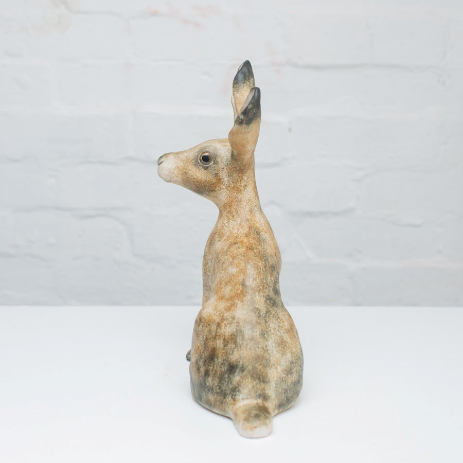 Ceramic Hare Sculpture