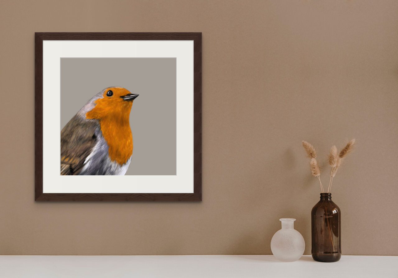 Robin - Downloadable Art - sarahbrabbin