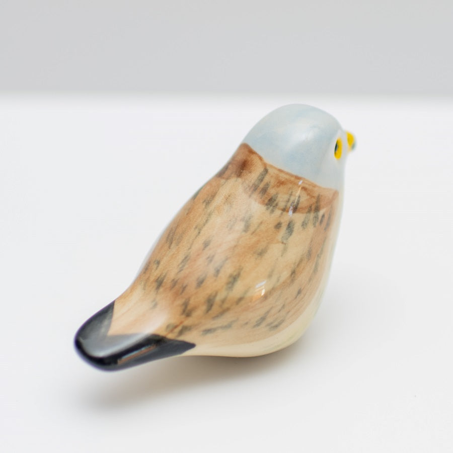 Small Ceramic Kestrel Sculpture - sarahbrabbin