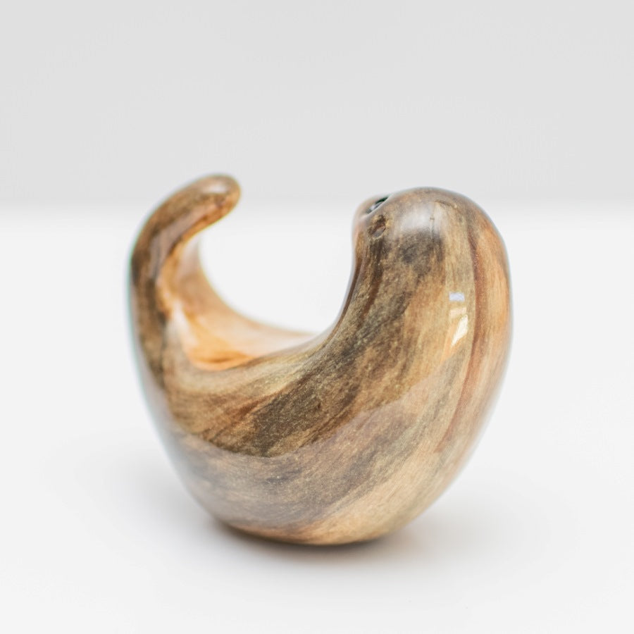 Small Ceramic Curly Otter Sculpture - sarahbrabbin