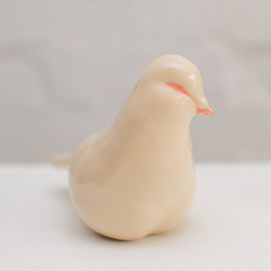 Medium Ceramic Dove Sculpture - sarahbrabbin