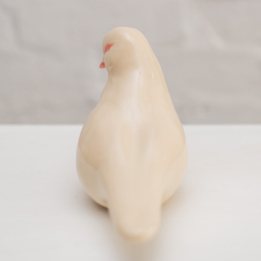 Medium Ceramic Dove Sculpture - sarahbrabbin