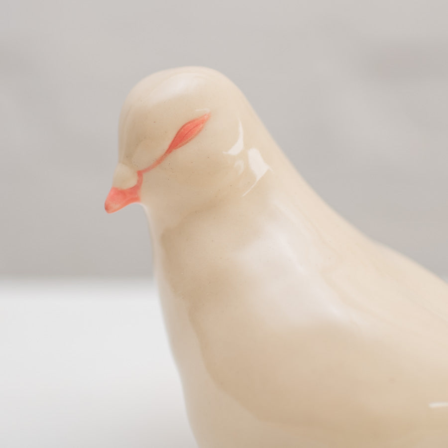 Medium Ceramic Dove Sculpture - sarahbrabbin