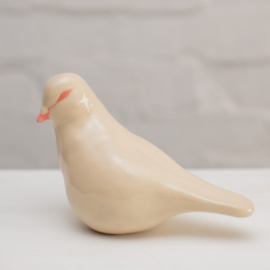 Medium Ceramic Dove Sculpture - sarahbrabbin