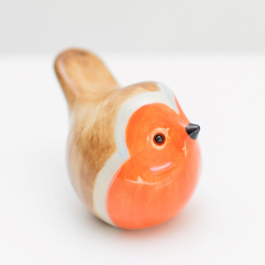 Small Ceramic Robin Sculpture - sarahbrabbin
