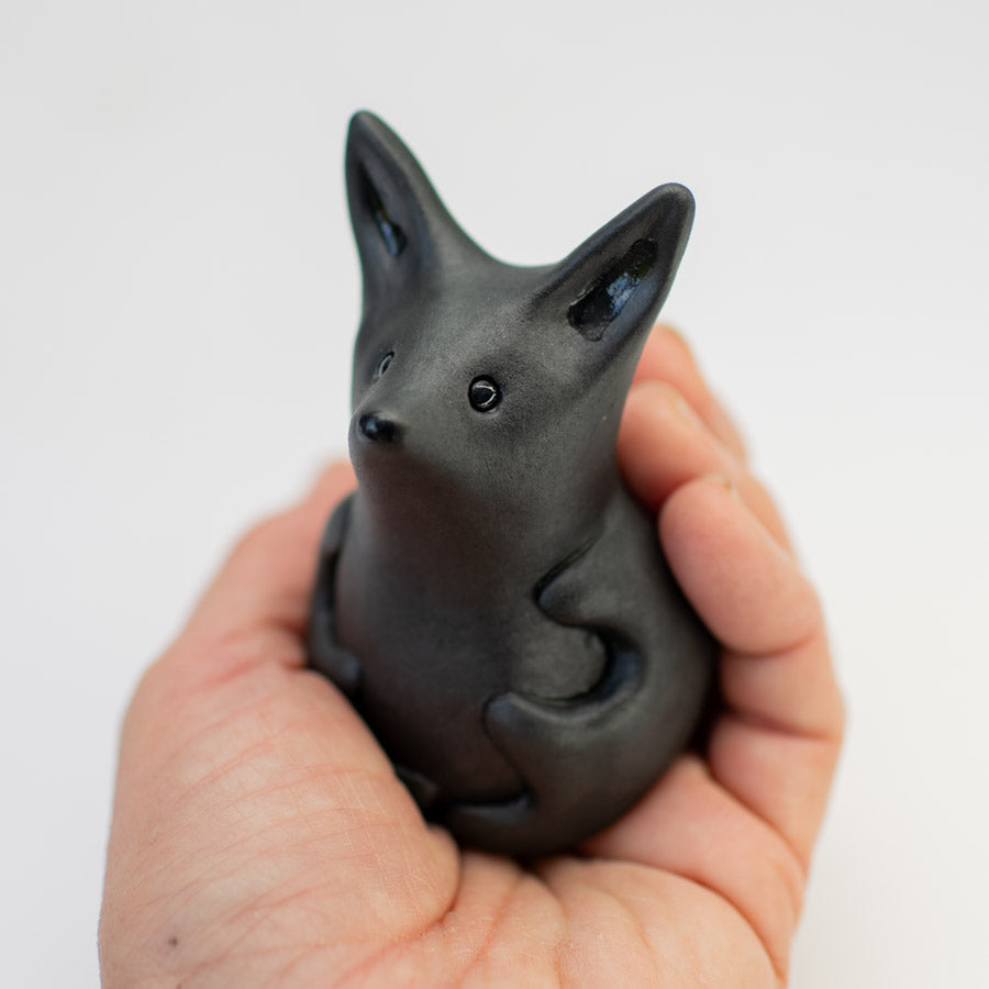 Bat figurine - Long Eared Batty B - sarahbrabbin