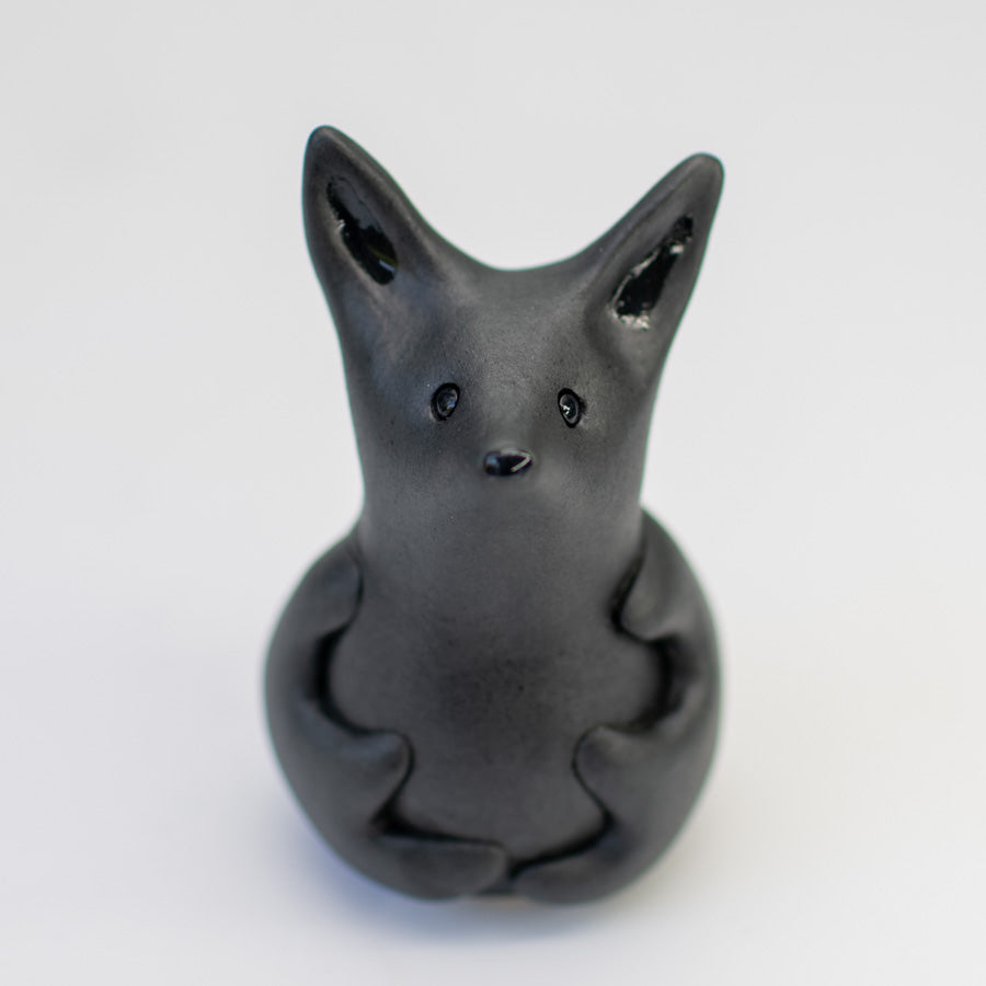 Bat figurine - Long Eared Batty B - sarahbrabbin