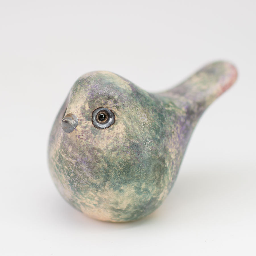 Joyful Ceramic Bird - Heather - sarahbrabbin