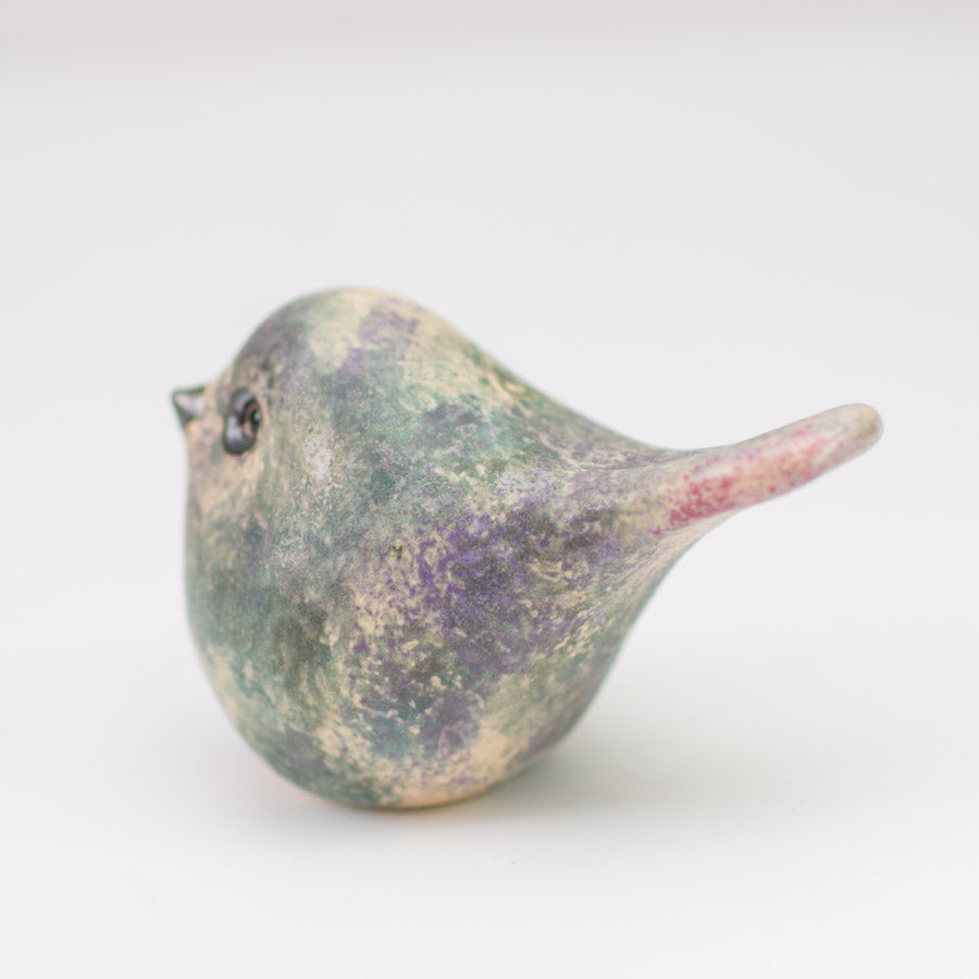 Joyful Ceramic Bird - Heather - sarahbrabbin
