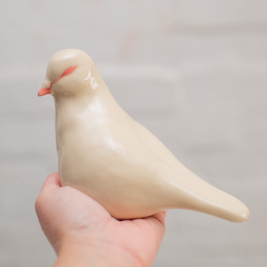 Medium Ceramic Dove Sculpture - sarahbrabbin