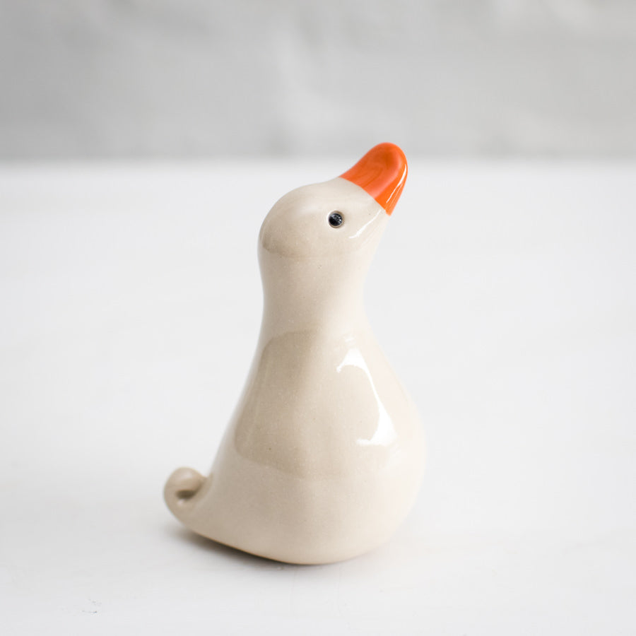 Ceramic Duck Sculpture - sarahbrabbin