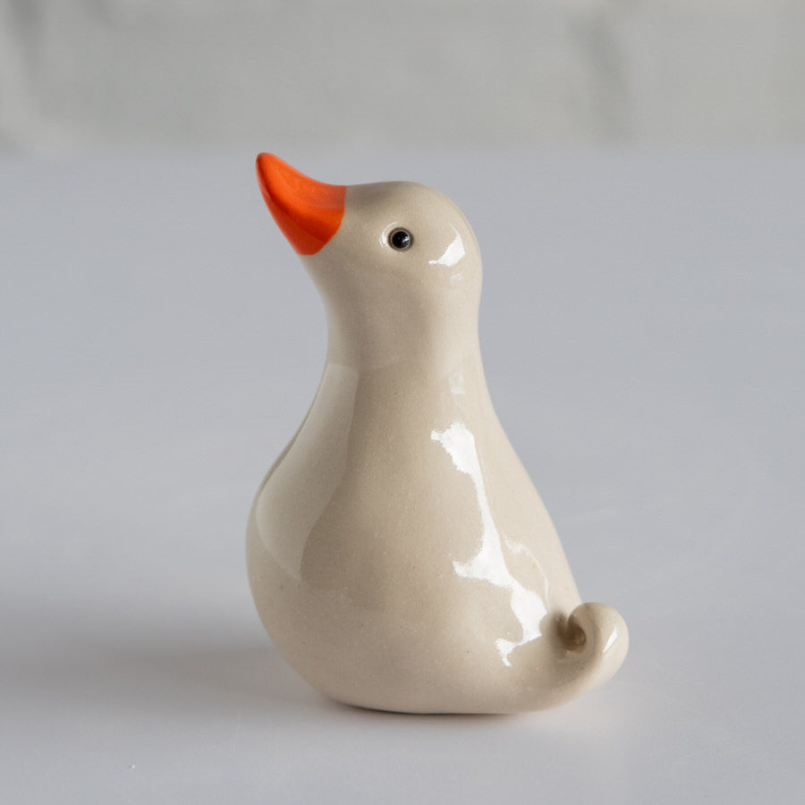 Joyful Ceramic Duck - sarahbrabbin
