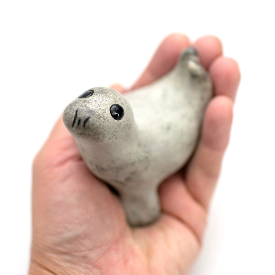 Ceramic Grey Seal - sarahbrabbin