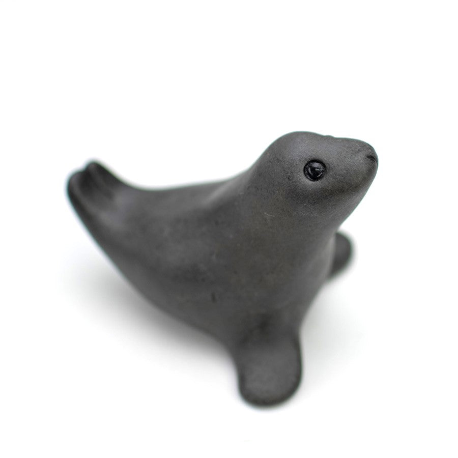 Small Ceramic Grey Seal - sarahbrabbin