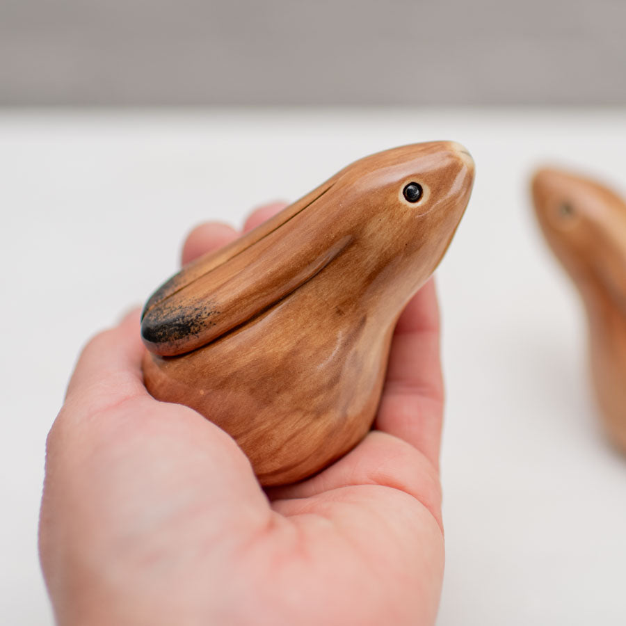 Kissing Ceramic Hares Gift Set - sarahbrabbin