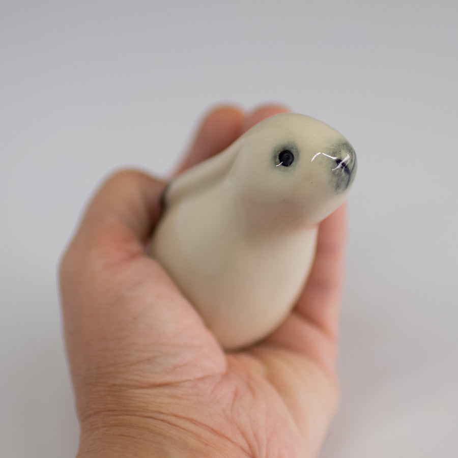 Winter Ceramic Hare - sarahbrabbin