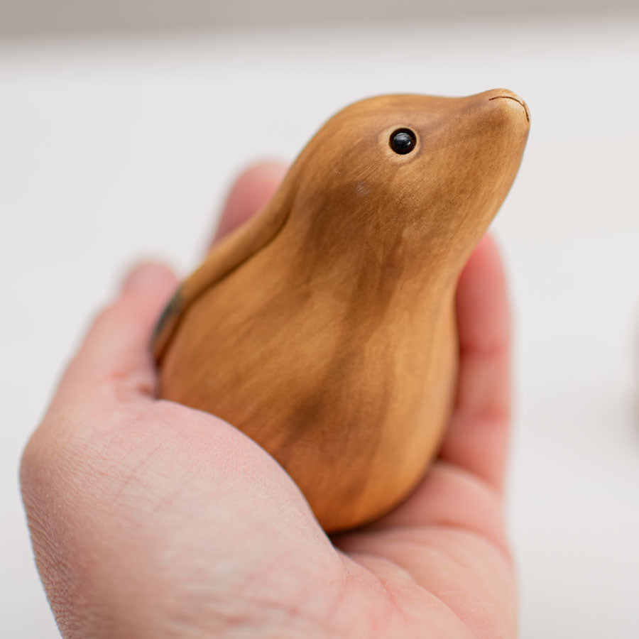 Small Ceramic Hare and Leveret Sculpture - sarahbrabbin