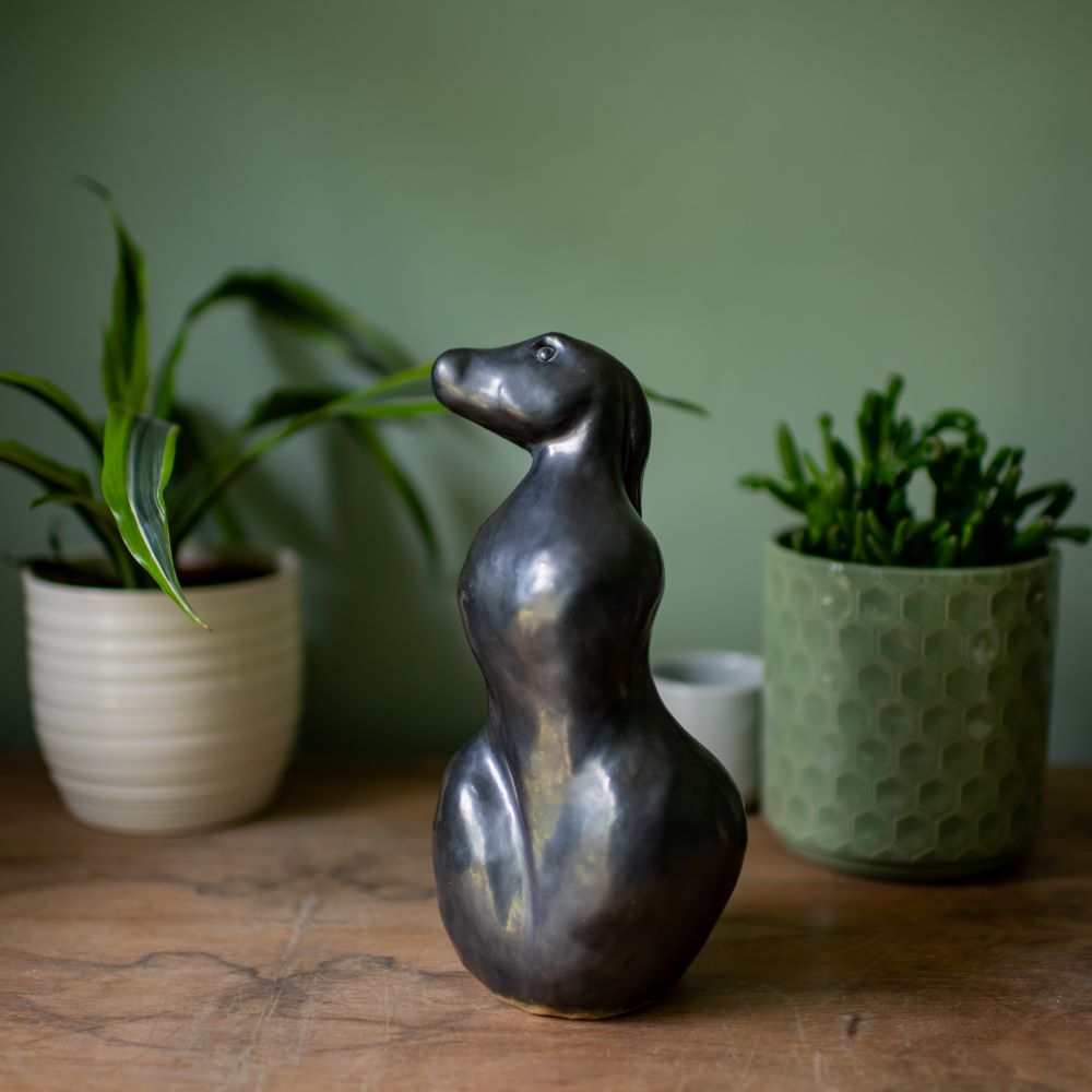 Ceramic hare sculpture - sarahbrabbin