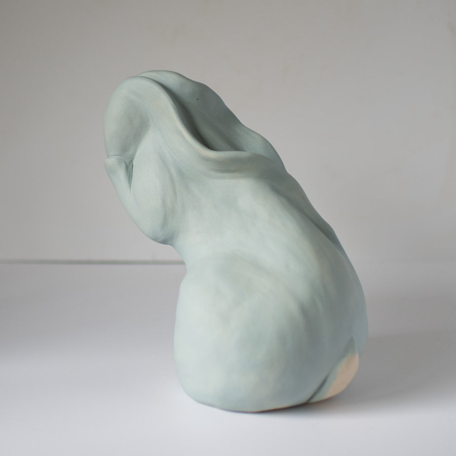 Washing my hare - ceramic sculpture - sarahbrabbin