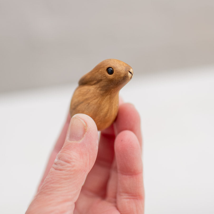 Small Ceramic Hare and Leveret Sculpture - sarahbrabbin