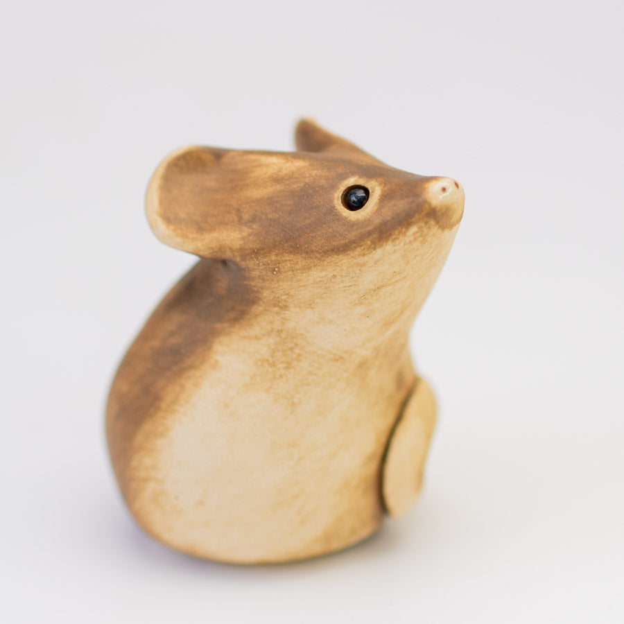 Ceramic Wood Mouse - sarahbrabbin