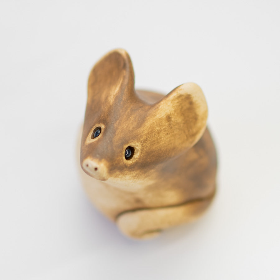 Ceramic Wood Mouse - sarahbrabbin
