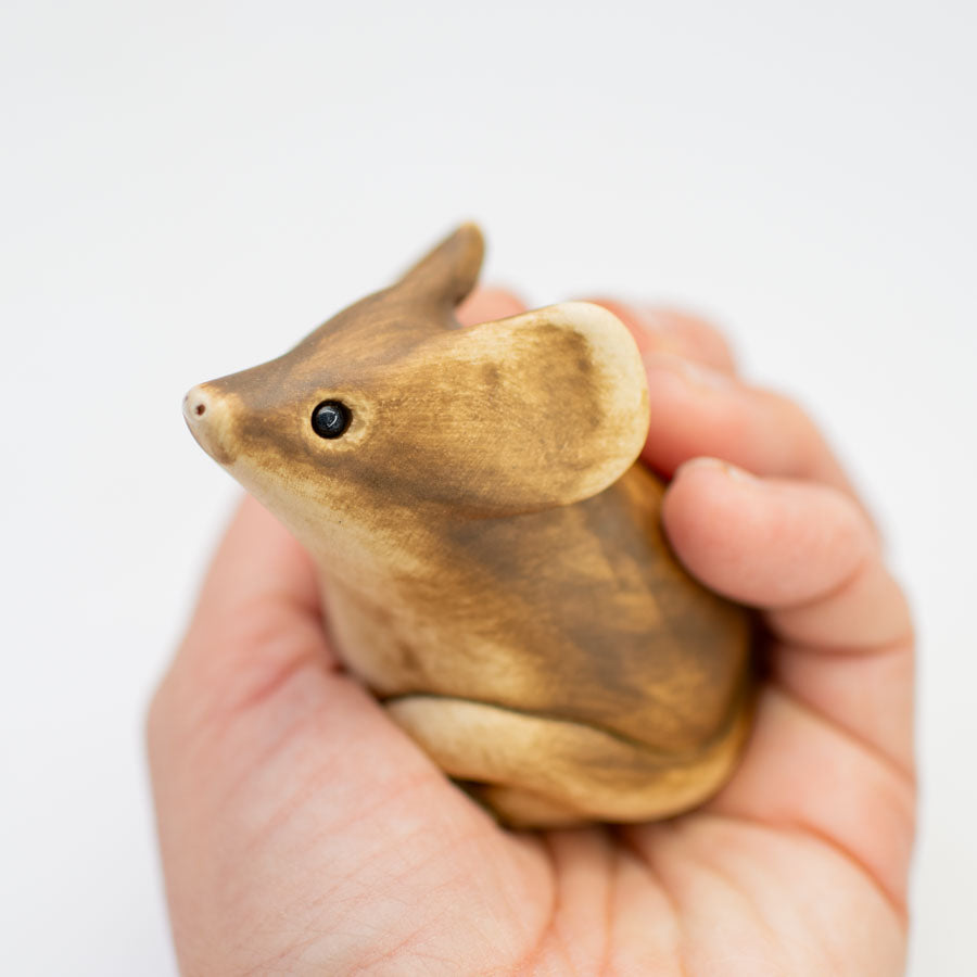 Ceramic Wood Mouse - sarahbrabbin