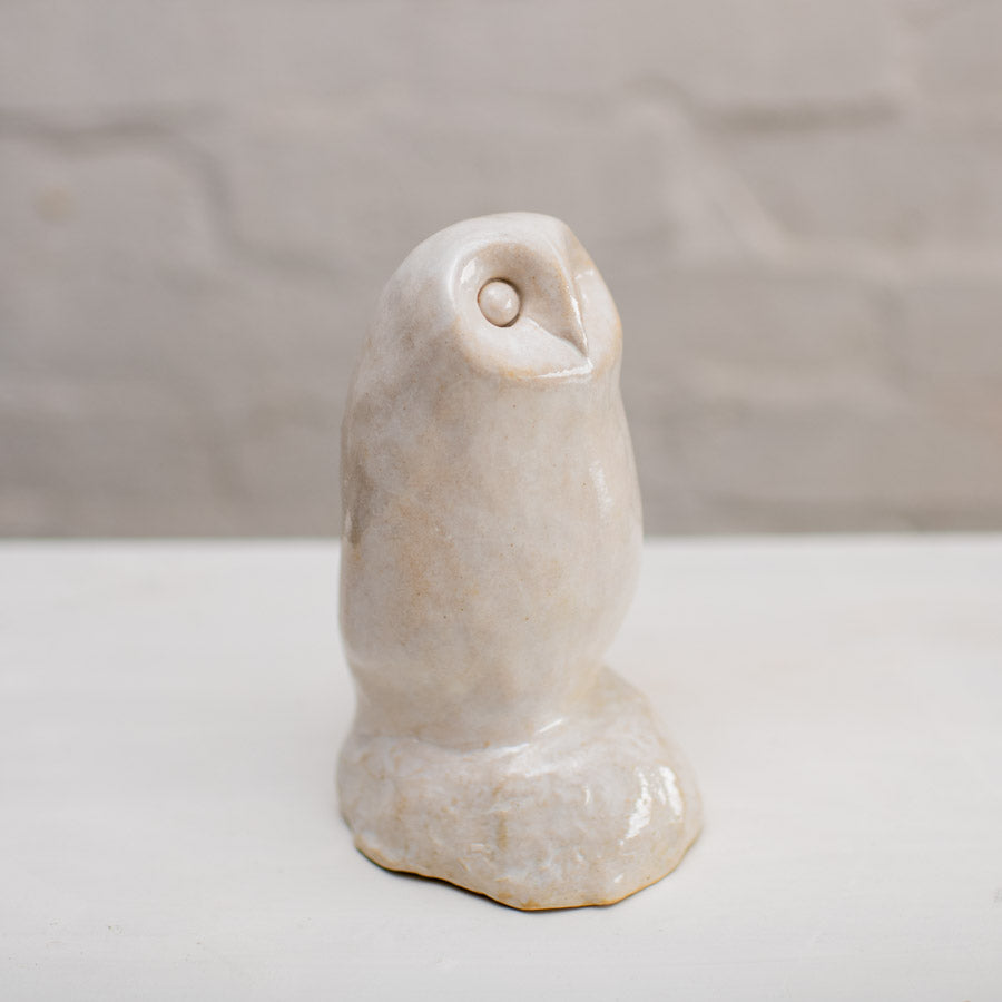 Medium Ceramic Owl Sculpture - sarahbrabbin
