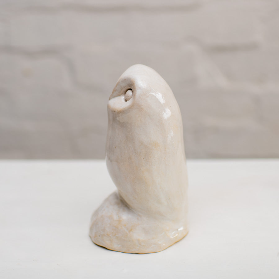 Medium Ceramic Owl Sculpture - sarahbrabbin