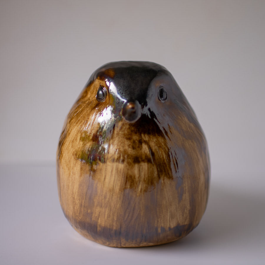 Ceramic robin sculpture - sarahbrabbin