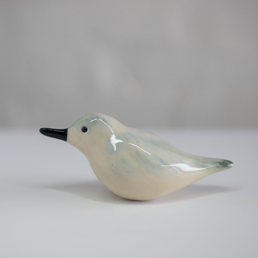 Ceramic Sanderling Sculpture - sarahbrabbin