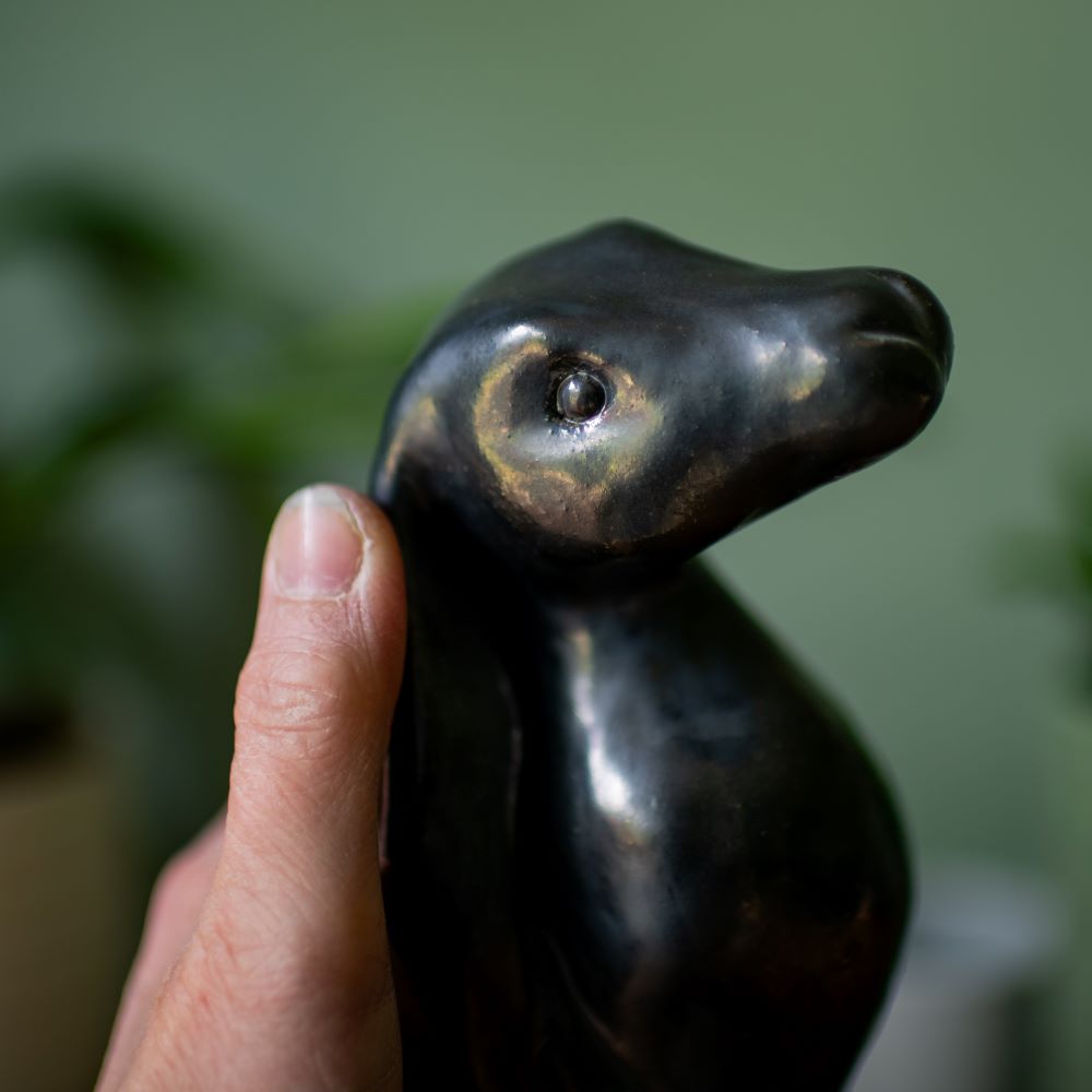 Ceramic hare sculpture - sarahbrabbin