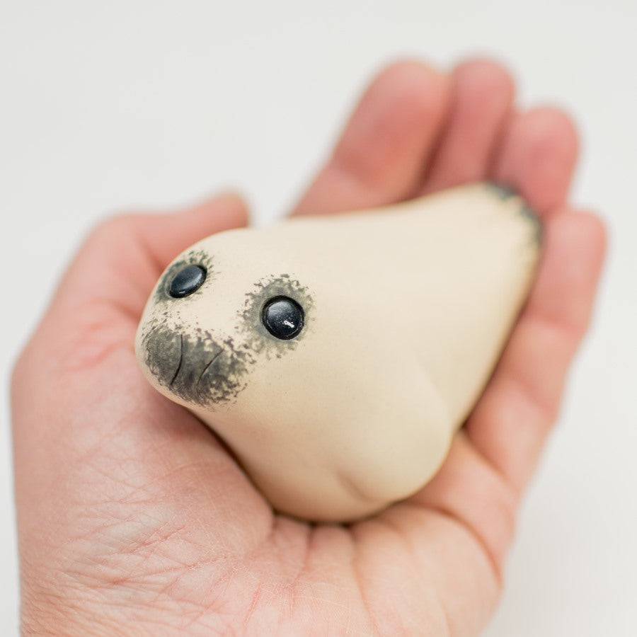 Small Ceramic Seal Pup - sarahbrabbin