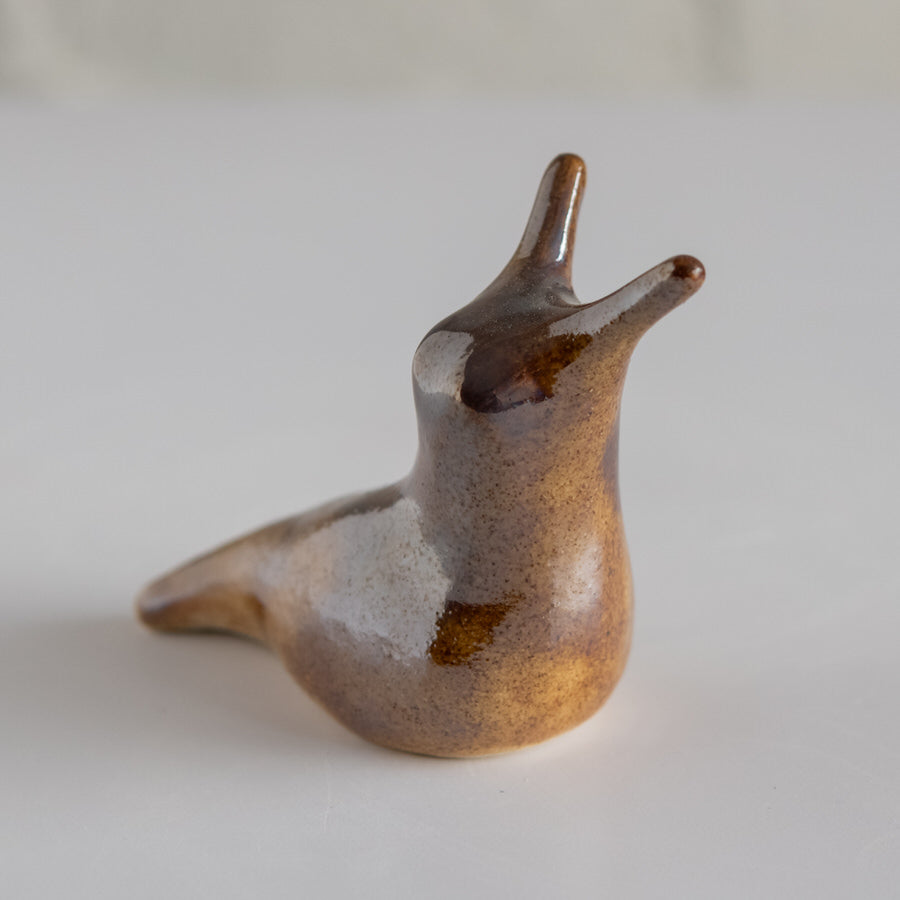 Small Ceramic Slug - Metallic - sarahbrabbin