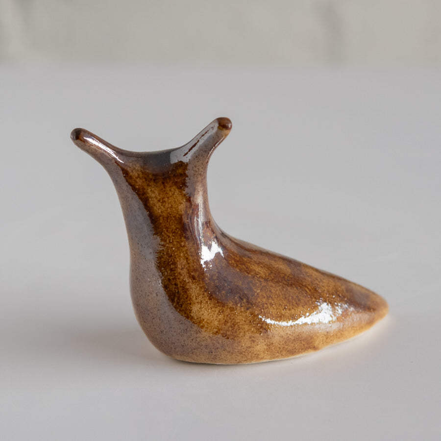 Small Ceramic Slug - Metallic - sarahbrabbin