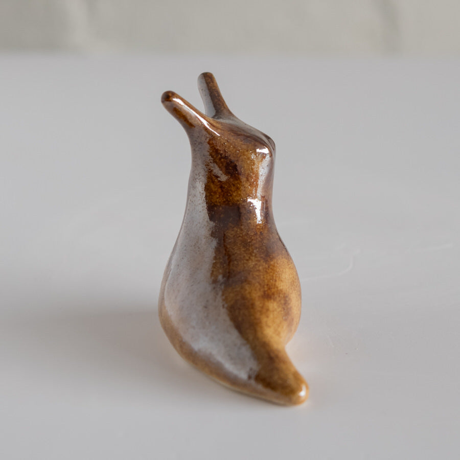 Small Ceramic Slug - Metallic - sarahbrabbin