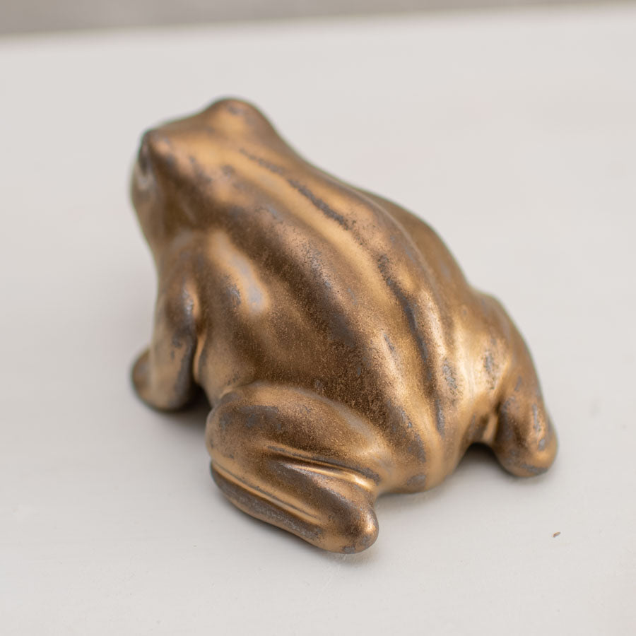 Medium Ceramic Toad Sculpture - sarahbrabbin