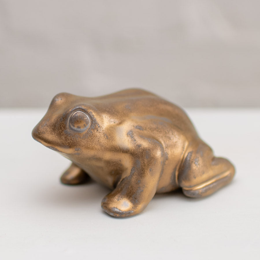 Medium Ceramic Toad Sculpture - sarahbrabbin