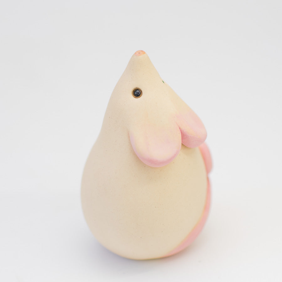 Small White Ceramic Mouse - sarahbrabbin