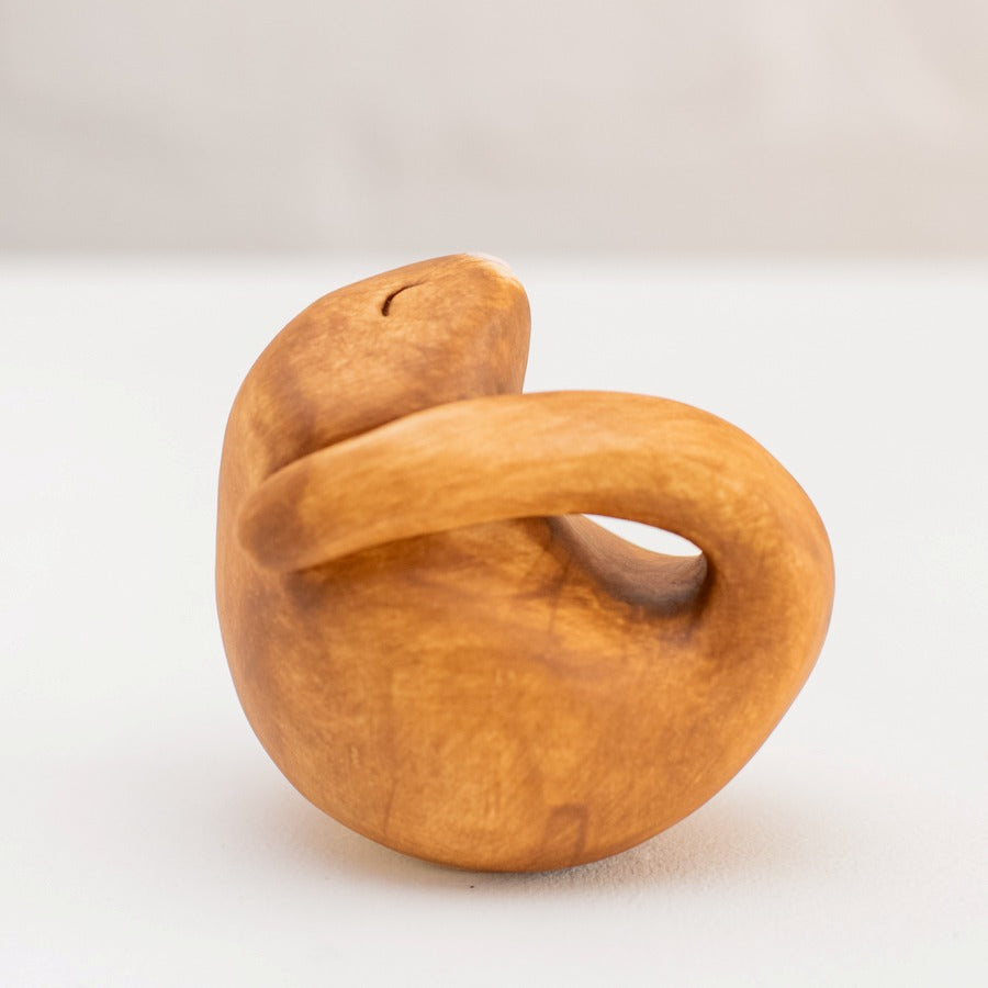 Small Sleepy Ceramic Dormouse