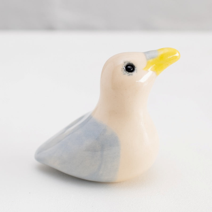 Small Ceramic Fulmar Sculpture