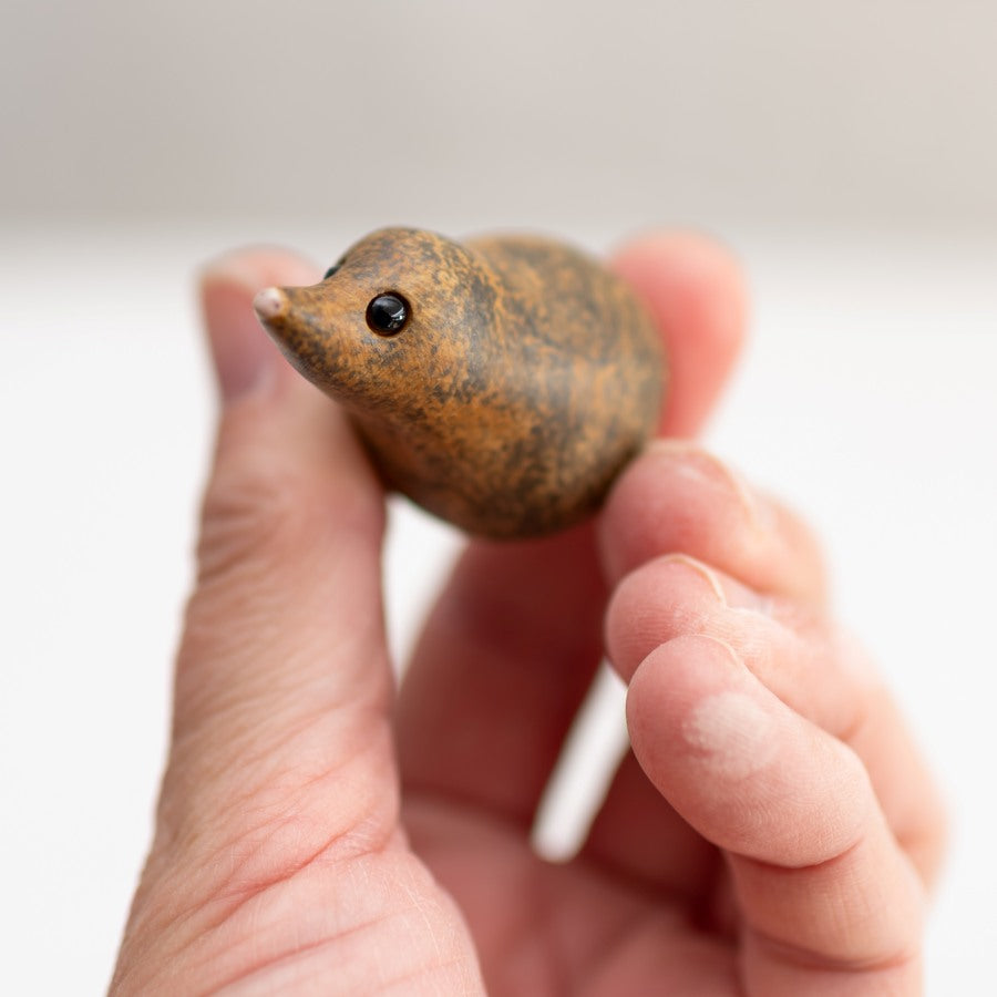 Small Ceramic Shrew Family