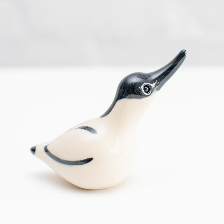 Ceramic Avocet Sculpture