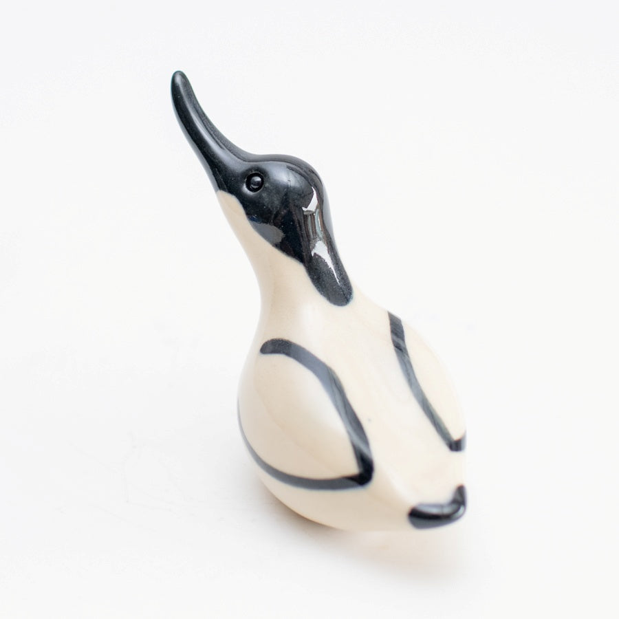 Ceramic Avocet Sculpture