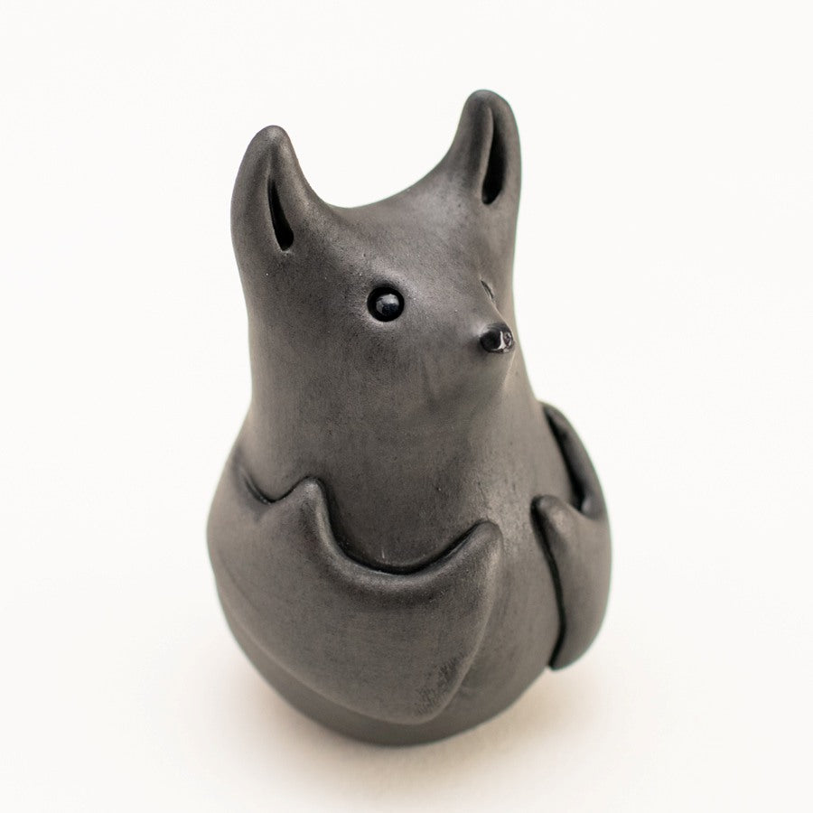 Ceramic Bat Sculpture