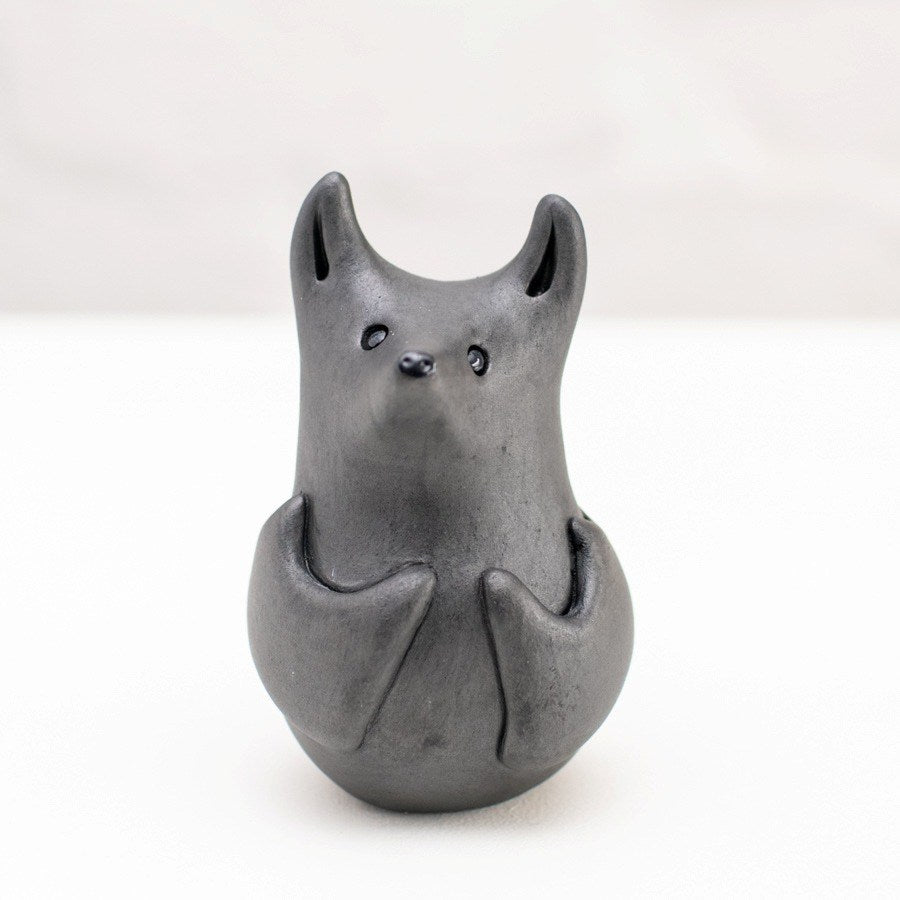 Ceramic Bat Sculpture