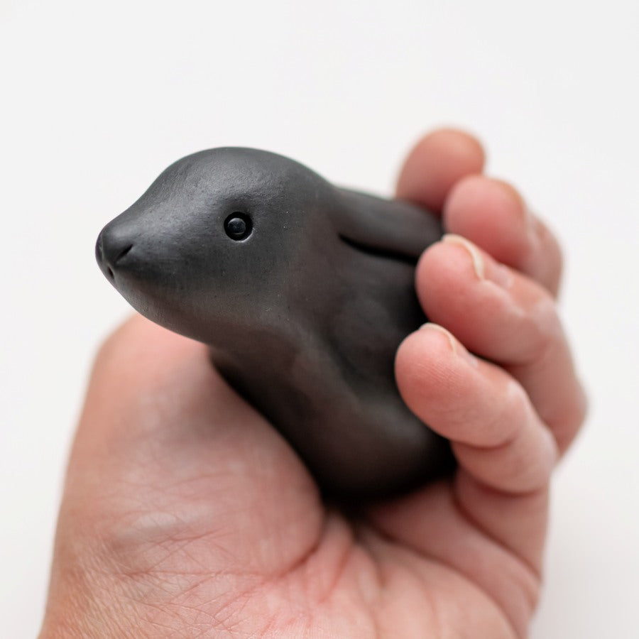 Black Moongazing Hare